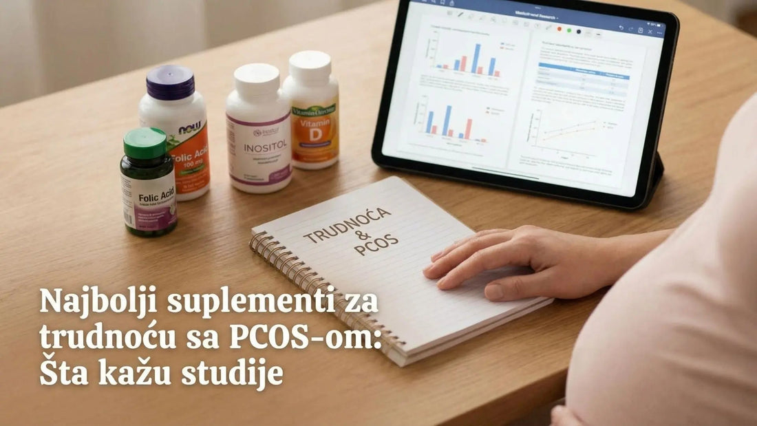 Najbolji suplementi za trudnoću sa PCOS-om: Šta kažu studije - OVA Lab